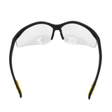 Dewalt DPG59-120D Reinforcer RX Glasses, Black Frame, Clear Lens, 2.0 Diopter - 8