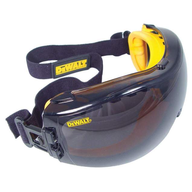 Dewalt DPG82-21 Concealer Safety Goggles with Smoke Anti-Fog Lens