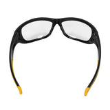 Dewalt DPG94-1D DPG94 Dominator Safety Glass - Black/Yellow Frame - Clear Lens - 6