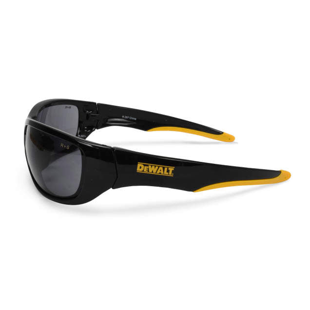 Dewalt DPG94-2D DPG94 Dominator Safety Glass - Black/Yellow Frame - Smoke Lens - 4