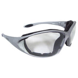 Dewalt DPG95-1D Framework Safety Glasses, Silver Frame, Clear Lens