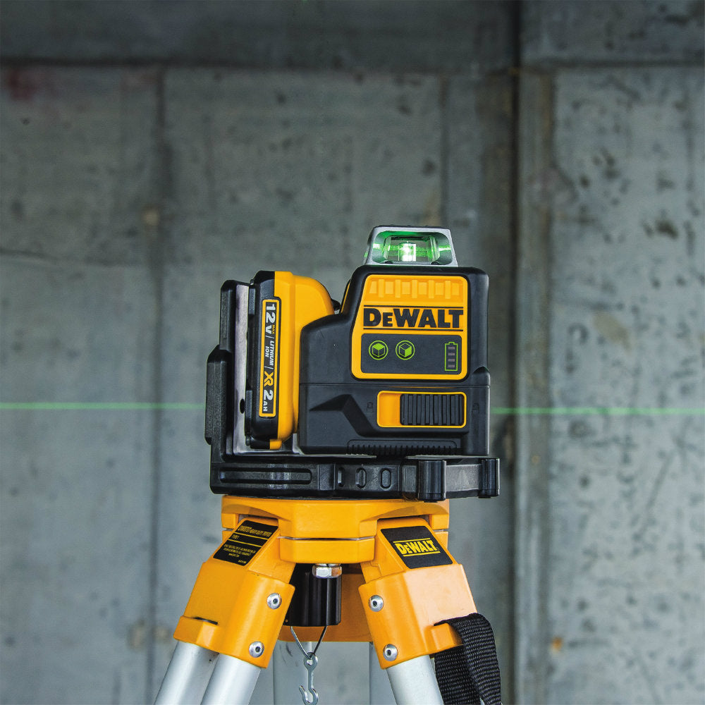 DeWalt DW0811LG Green 12V 2 x 360 Line Laser - 2