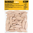 DeWalt DW6810 No. 10 Size Joining Biscuits (75 Count)