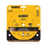 DeWalt DW7114PT 7-1/4" 40 Tooth Precision Trim Miter Saw Blade - 2