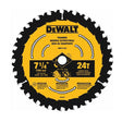 DeWalt DWA171424B10 7-1/4" 24T Small Diameter Circular Saw Blades, 10 Pack