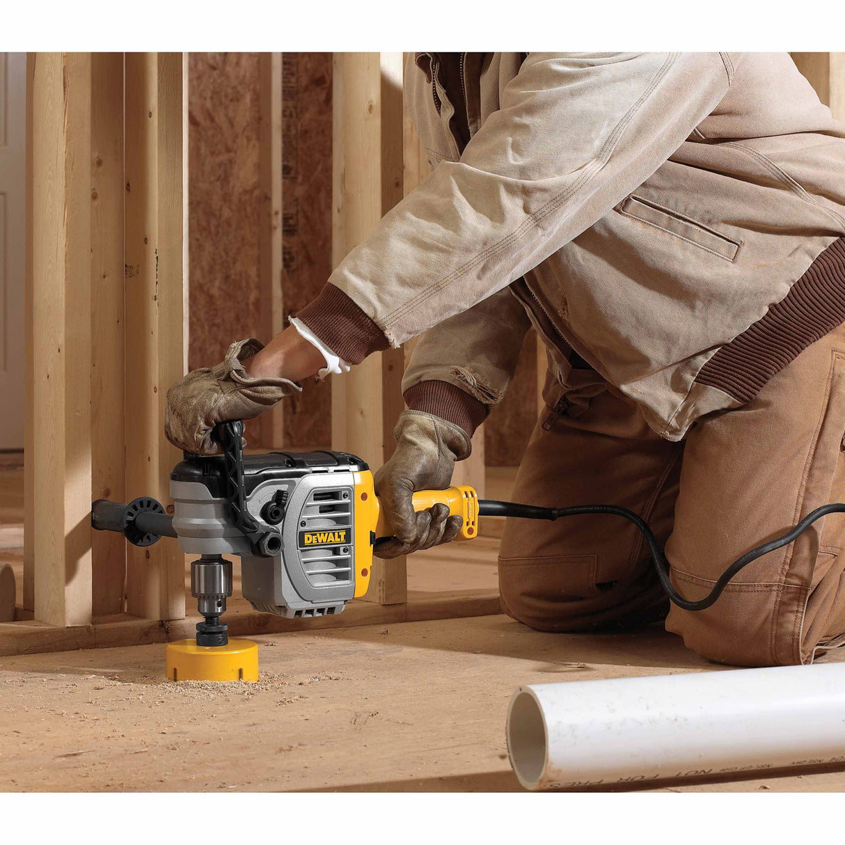 DeWalt DWD450 1/2" VSR Stud & Joist Drill with Clutch - 3