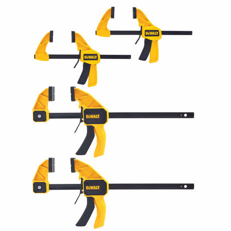 DeWalt DWHT83196 Medium and Large Trigger Clamp 4-Pack