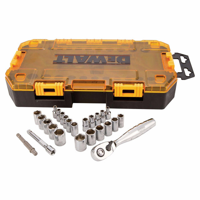 Dewalt DWMT73805 25 Piece 1/4" Drive Socket Set