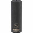 Dewalt DWMT73937OSP Mechanics 6 Point 1/2" Drive Deep Impact Socket 11/16" SAE