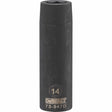 Dewalt DWMT73947OSP Mechanics 6 Point 1/2" Drive Deep Impact Socket 14 MM