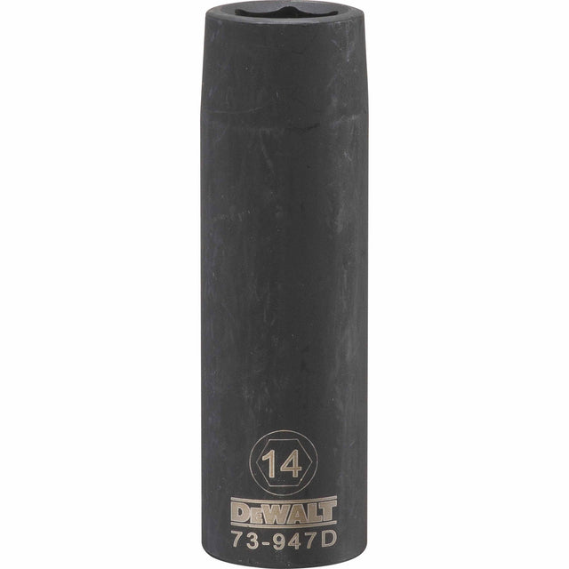 Dewalt DWMT73947OSP Mechanics 6 Point 1/2" Drive Deep Impact Socket 14 MM