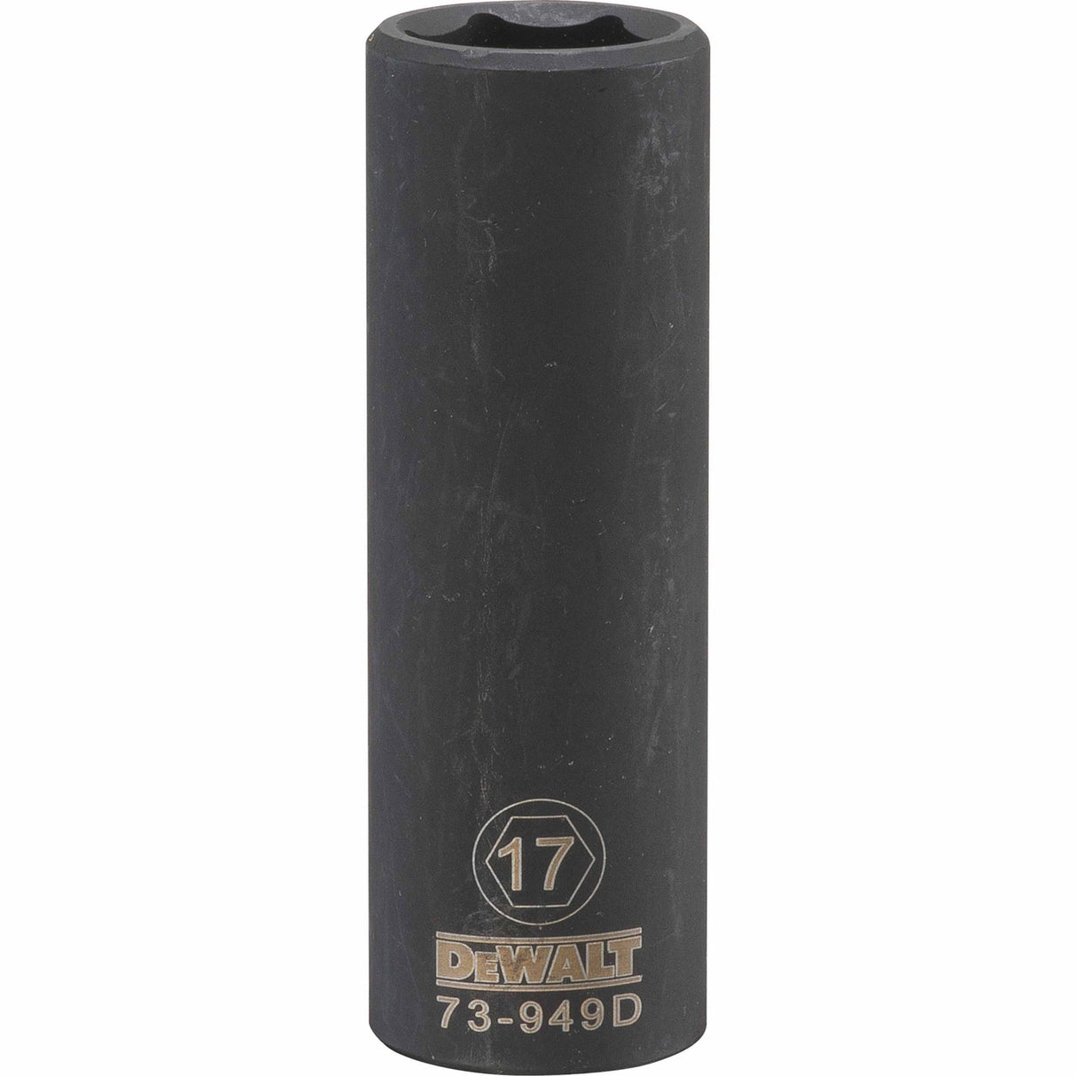 Dewalt DWMT73949OSP Mechanics 6 Point 1/2" Drive Deep Impact Socket 17 MM