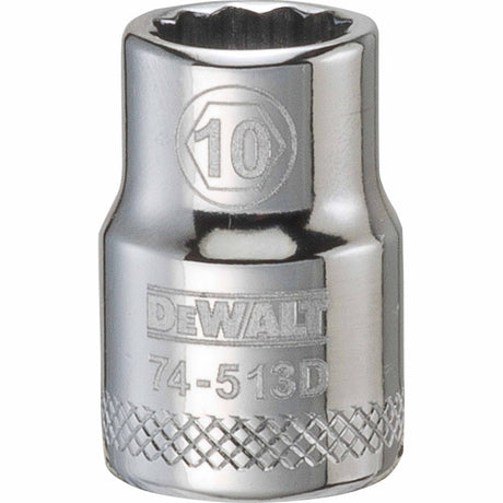 Dewalt DWMT74513OSP Mechanics 12 Point 3/8" Drive Socket 10MM