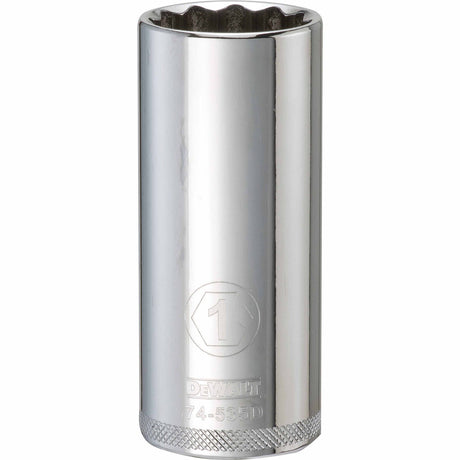 Dewalt DWMT74535OSP Mechanics 12 Point 1/2" Drive Deep Socket 1" SAE