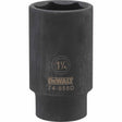 Dewalt DWMT74658OSP Mechanics 6 Point 1/2" Drive Deep Impact Socket 1-1/4"