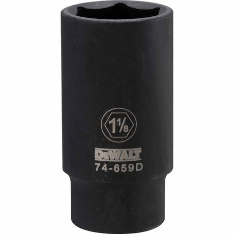 Dewalt DWMT74659OSP Mechanics 6 Point 1/2" Drive Deep Impact Socket 1-1/8"