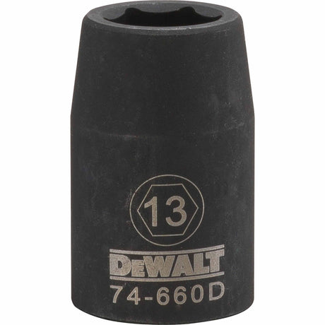 Dewalt DWMT74660OSP Mechanics 6 Point 1/2" Drive Impact Socket 13 MM