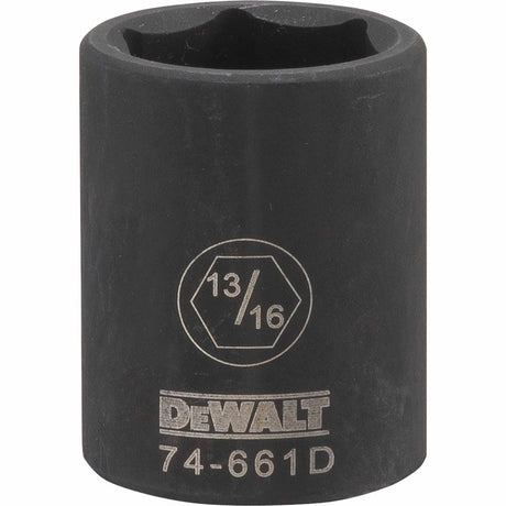 Dewalt DWMT74661OSP Mechanics 6 Point 1/2" Drive Impact Socket 13/16"