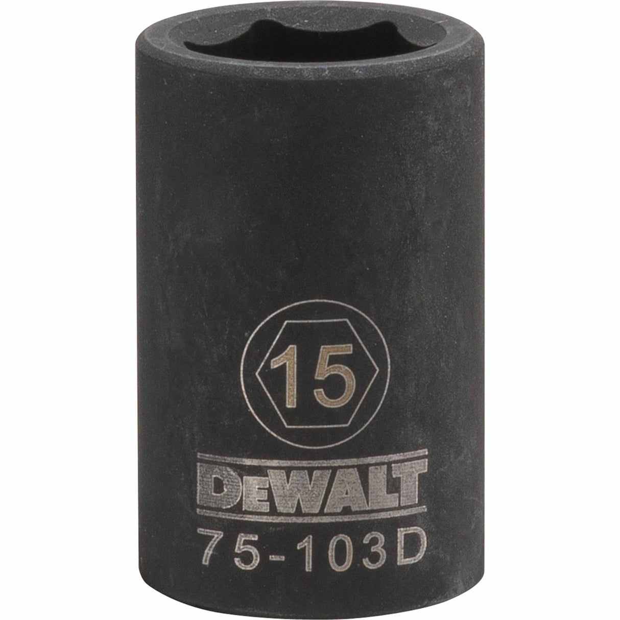 Dewalt DWMT75103OSP Mechanics 6 Point 1/2" Drive Impact Socket 15 MM