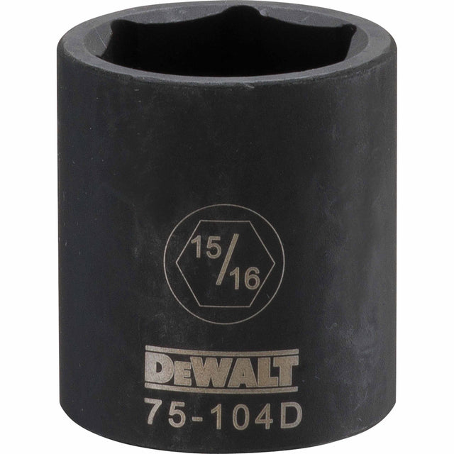 Dewalt DWMT75104OSP Mechanics 6 Point 1/2" Drive Impact Socket 15/16"