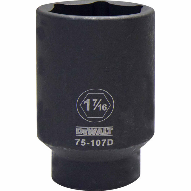 Dewalt DWMT75107OSP Mechanics 6 Point 1/2" Drive Deep Impact Socket 1-7/16" SAE