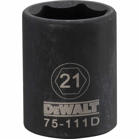 Dewalt DWMT75111OSP Mechanics 6 Point 1/2" Drive Impact Socket 21 MM