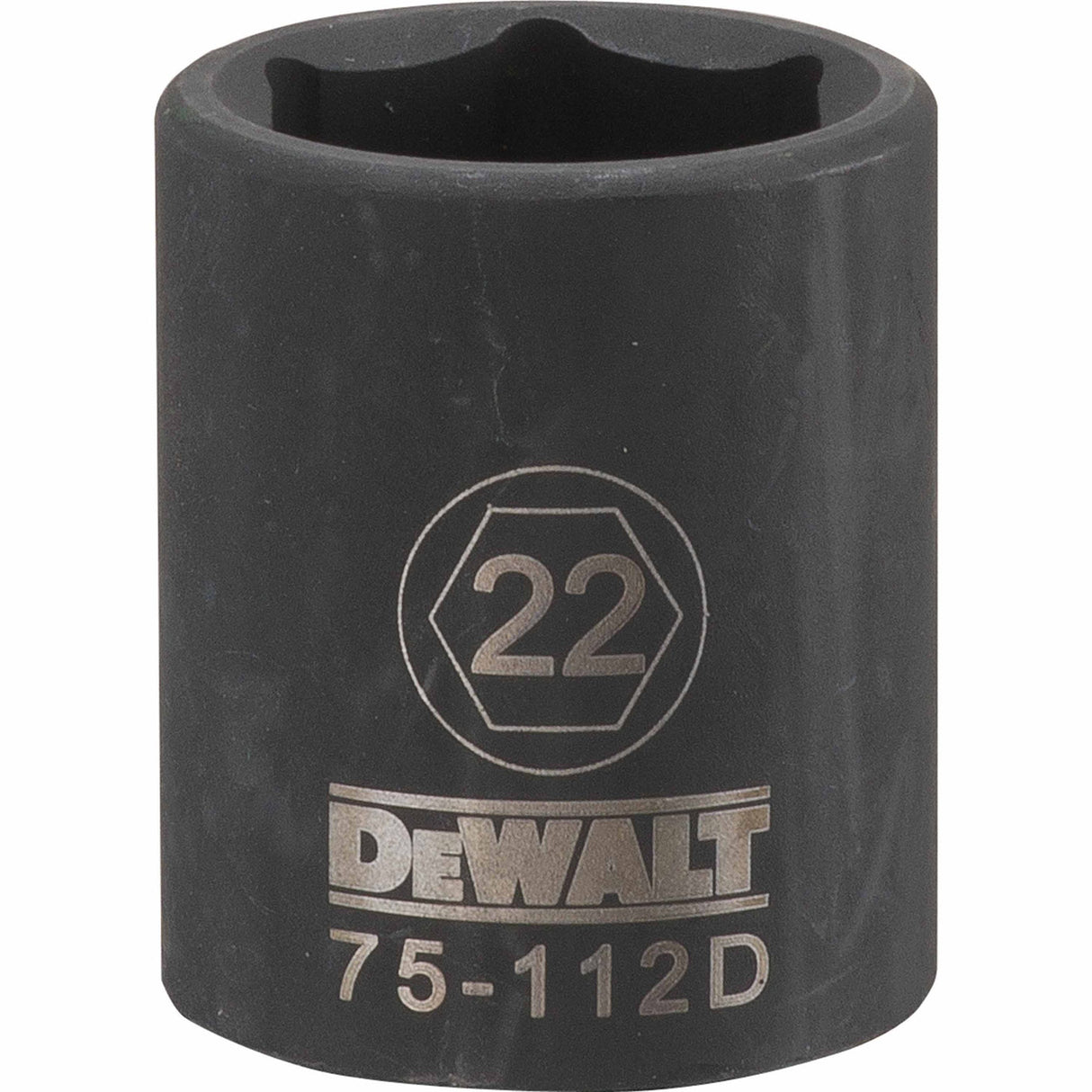 Dewalt DWMT75112OSP Mechanics 6 Point 1/2" Drive Impact Socket 22 MM