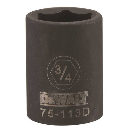 Dewalt DWMT75113OSP Mechanics 6 Point 1/2" Drive Impact Socket 3/4" SAE