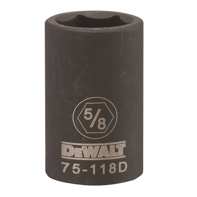 Dewalt DWMT75118OSP Mechanics 6 Point 1/2" Drive Impact Socket 5/8" SAE