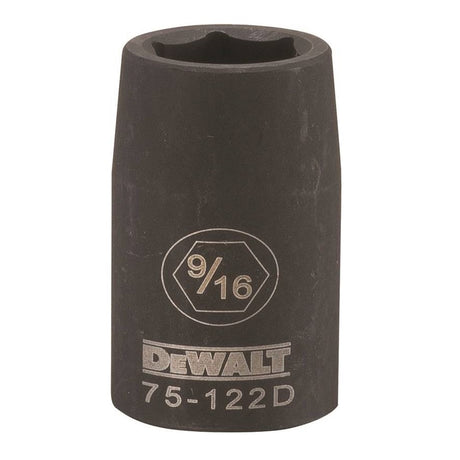 Dewalt DWMT75122OSP Mechanics 6 Point 1/2" Drive Impact Socket 9/16" SAE