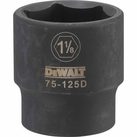 Dewalt DWMT75125OSP Mechanics 6 Point 1/2" Drive Impact Socket 1-1/8" SAE