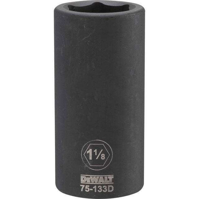 Dewalt DWMT75133OSP Mechanics 3/4" Drive Deep Impact Socket 1-1/8" SAE