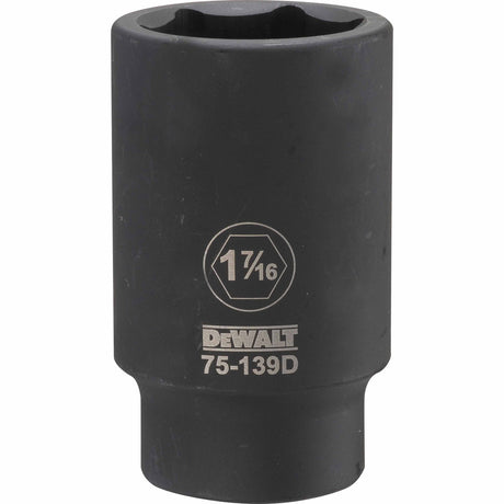 Dewalt DWMT75139OSP Mechanics 3/4" Drive Deep Impact Socket 1-7/16" SAE