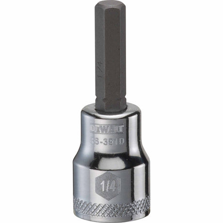 Dewalt DWMT86391OSP Mechanics 3/8" Drive Hex Bit Socket 1/4" SAE