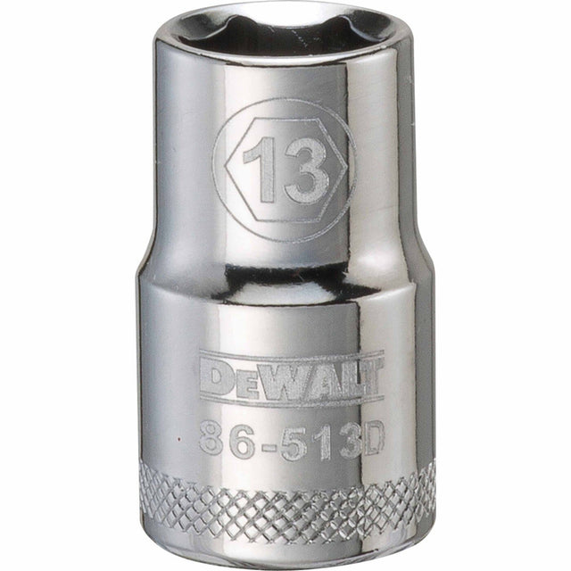 Dewalt DWMT86513OSP Mechanics 6 Point 1/2" Drive Socket 13 MM