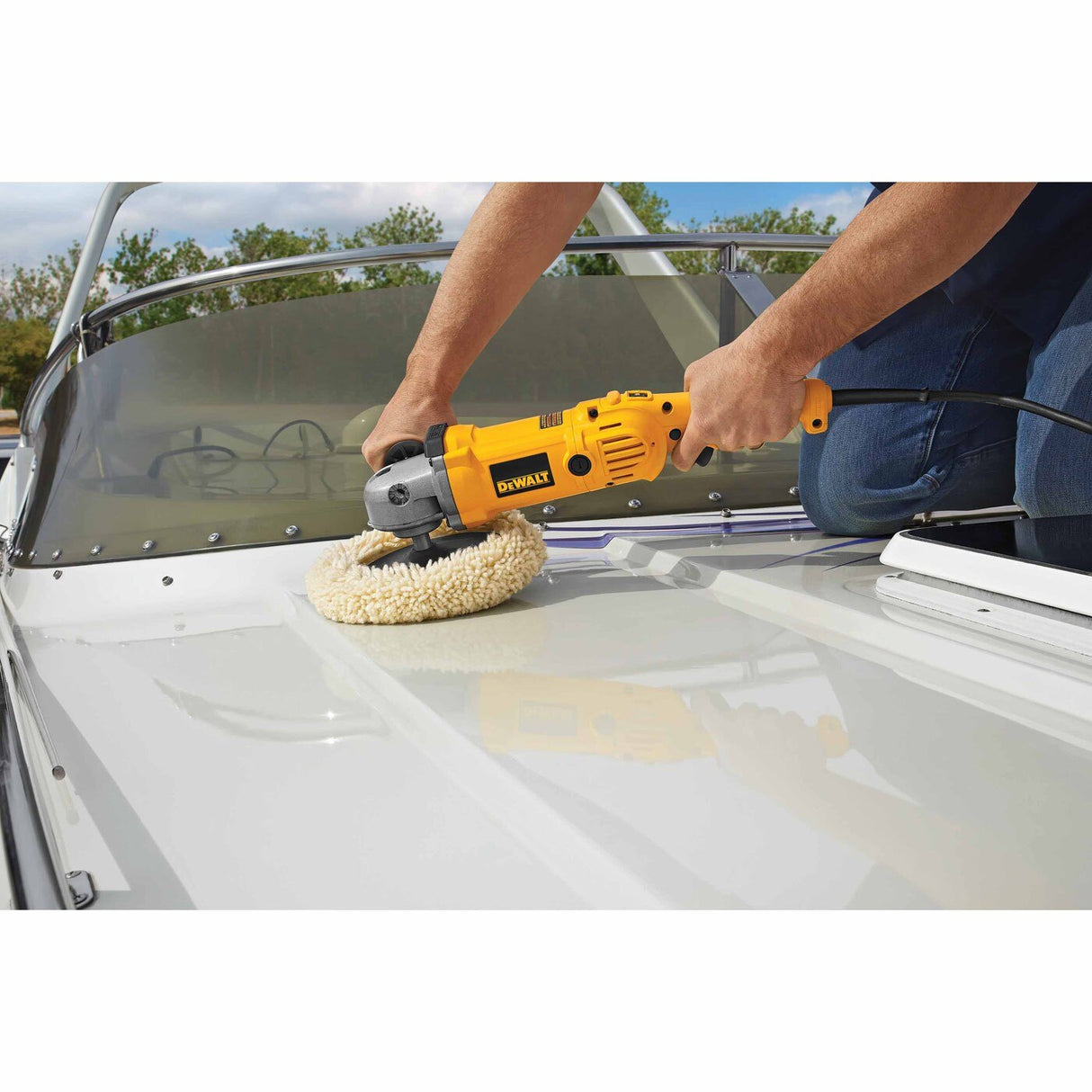 DeWalt DWP849 7" / 9" Variable Speed Polisher - 5