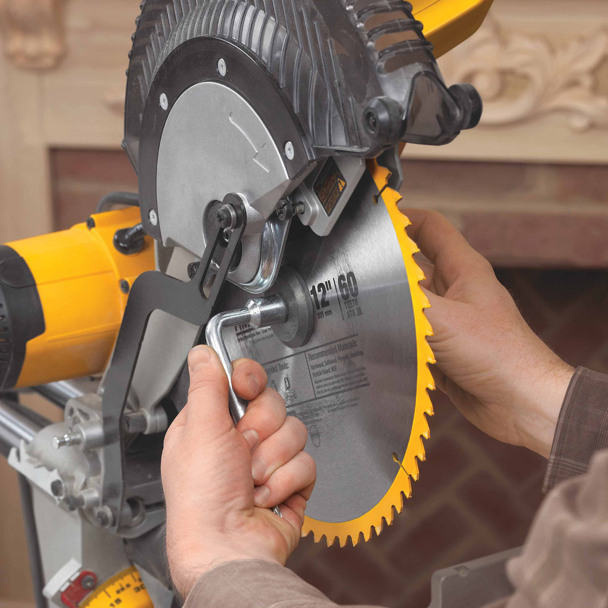 DeWalt DWS780 12" Double Bevel Sliding Compound Miter Saw - 10