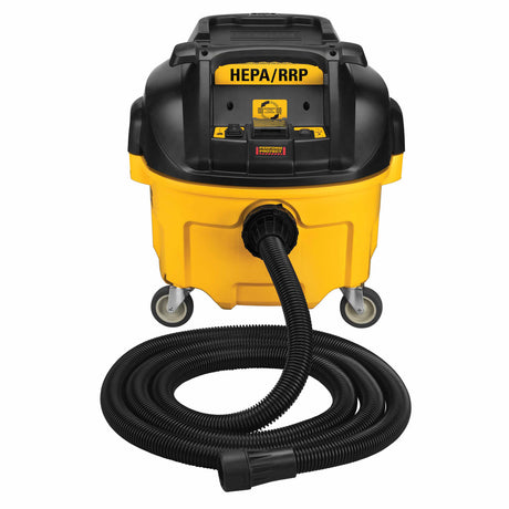 DeWalt DWV010 8 Gal HEPA/RRP Dust Extractor Vacuum with Automatic Filter Cleaning