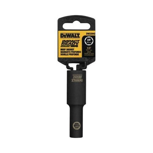 DeWalt DW2291 13/16" Impact Ready Open Stock Deep Socket, 3/8" Drive