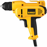 DeWalt DWD115K Heavy-Duty 3/8" VSR Mid-handle Drill Kit with Keyless Chuck - 2