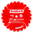 Diablo D0524X 5-3/8" x 24 Cordless Saw Blade (10mm arbor)