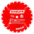 Diablo D0524X 5-3/8" x 24 Cordless Saw Blade (10mm arbor)