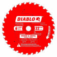 Diablo D0632GPX 6-1/2" x 32 Tooth Wood & Metal Carbide Saw Blade