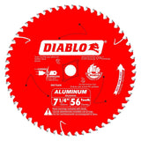 Diablo D0756N 7-1/4" x 56 Non Ferrous/Plastic TCG Saw Blade - 2