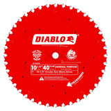 Diablo D1040W 10-1/4" x 40 ATB Bigfoot Saw Blade