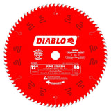 Diablo D1280X 12" x 80 Fine Finish Saw Blade
