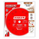 Diablo D1280X 12" x 80 Fine Finish Saw Blade - 2