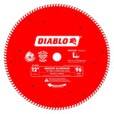 Diablo D1296N 12" x 96T 1" Arbor TCG Non-Ferrous Metals /Plastics Blade