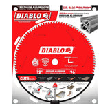 Diablo D1296N 12" x 96-Tooth Medium Aluminum Cutting Circular Saw Blade - 2