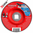 Diablo DBX045250701F 4-1/2" Type 27 Metal Grinding Disc for X-Lock and All Grinders